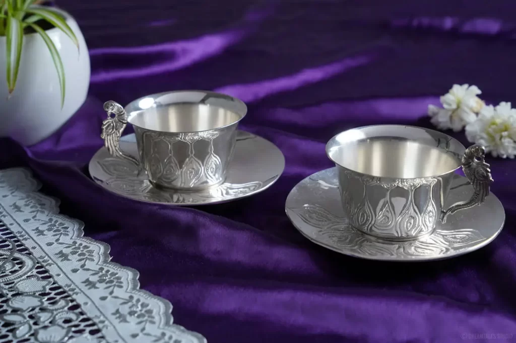 silverware clutch bag